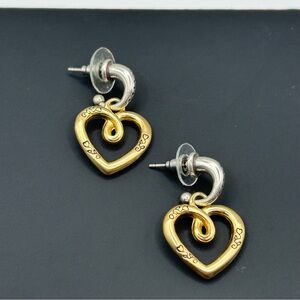 Brighton “Fresco” Two-Tone Dangle Earrings
